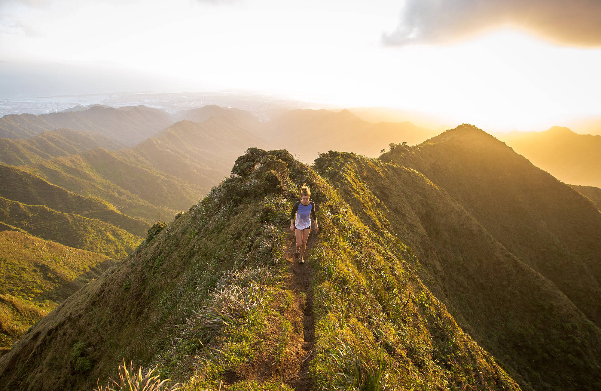 bergstopp på Hawaii | student på hawaii