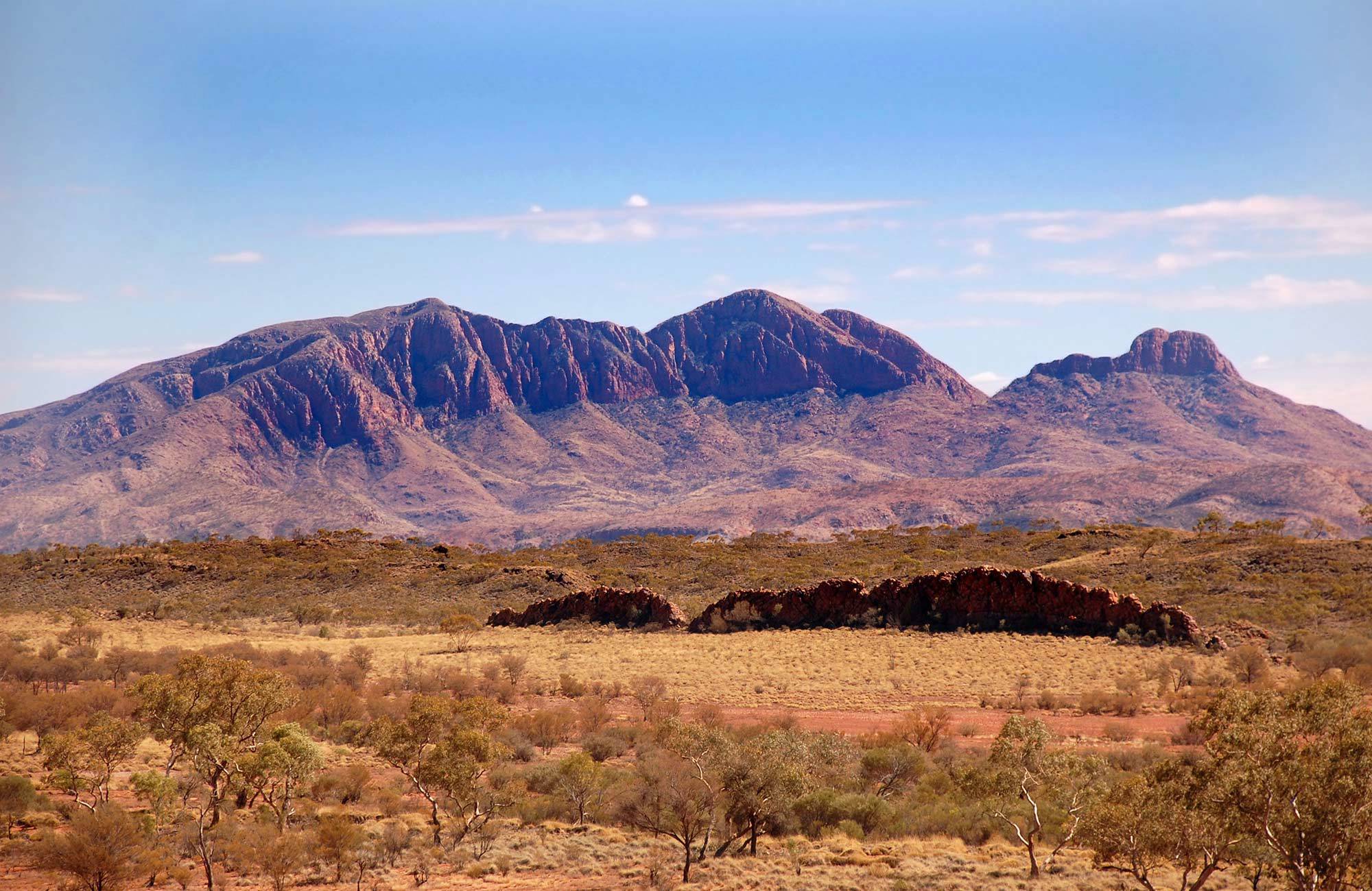 visit flinders range through the outback