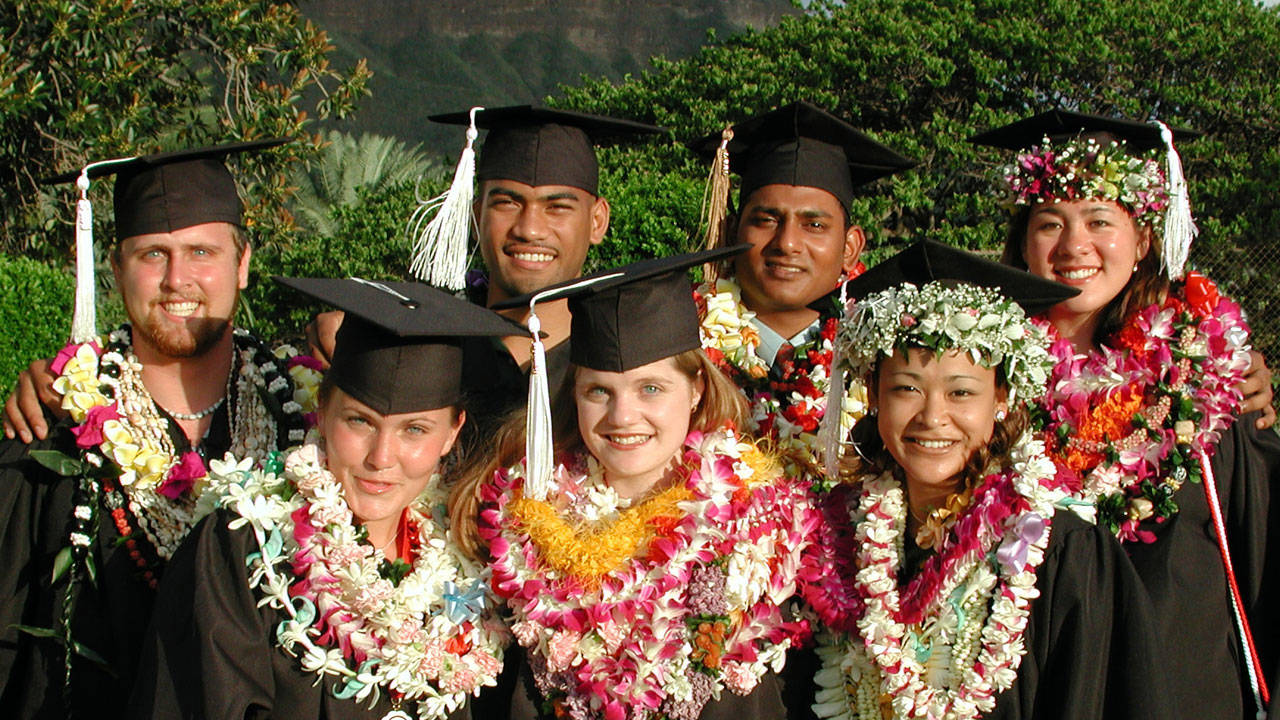 HPU - Hawaii Pacific University graduation