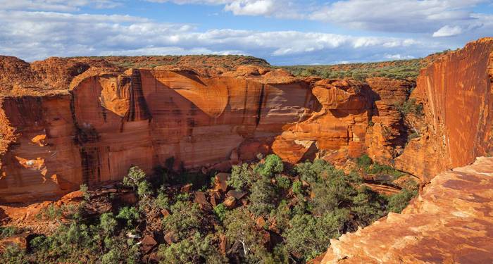 Kings Canyon in the Australian Outback