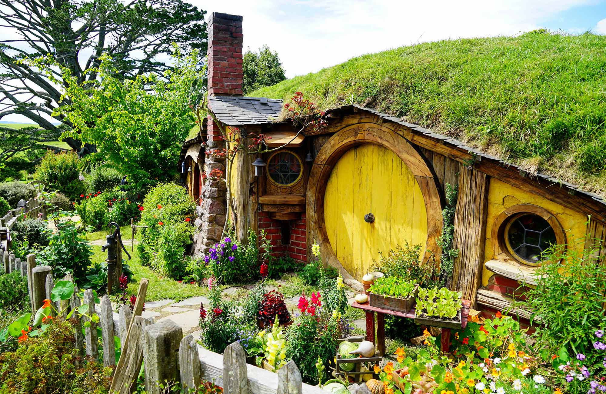 Hobbiton i Nya Zeeland