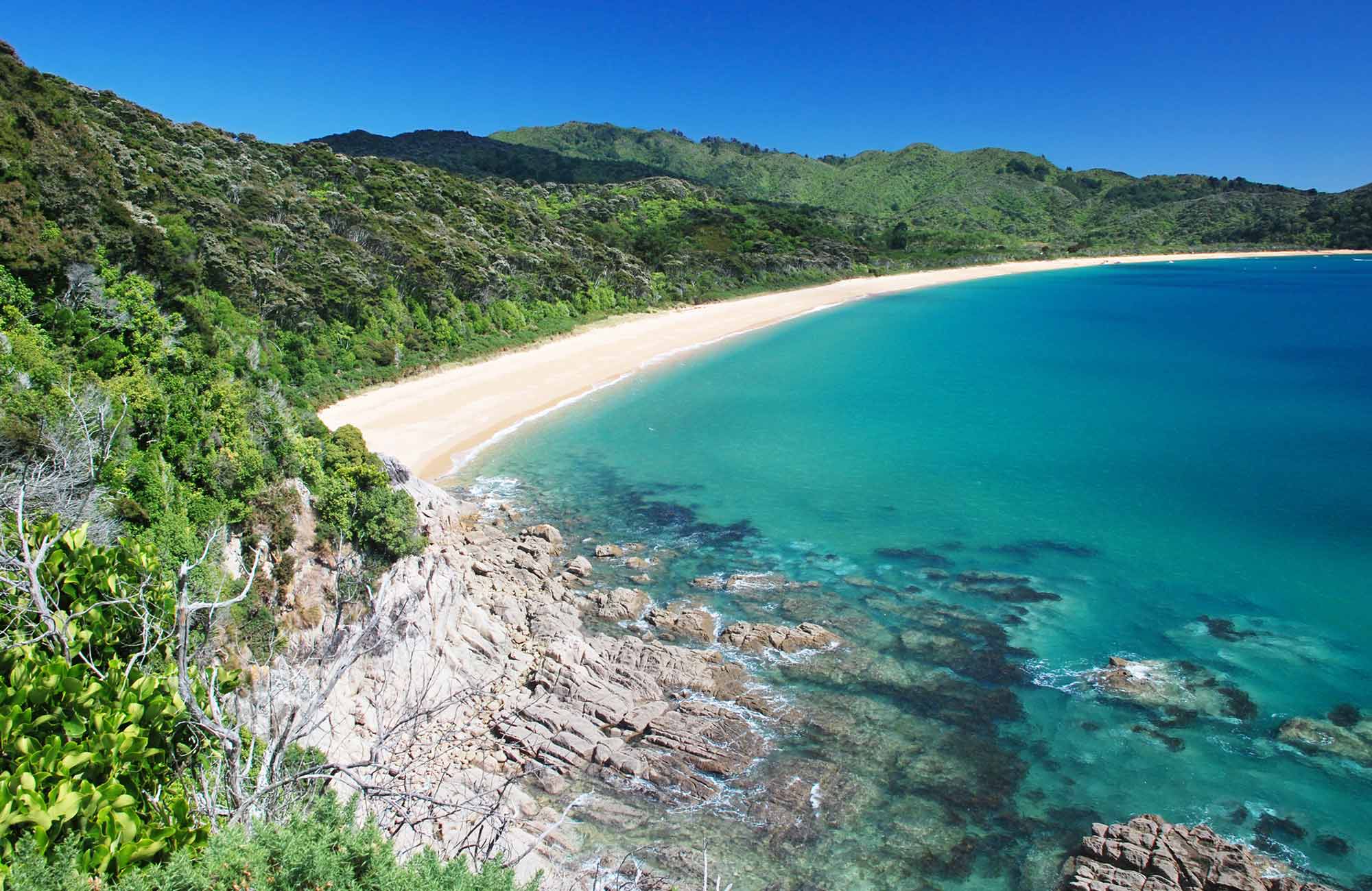 Sevärdheter i i Nya Zeeland - Abel Tasman