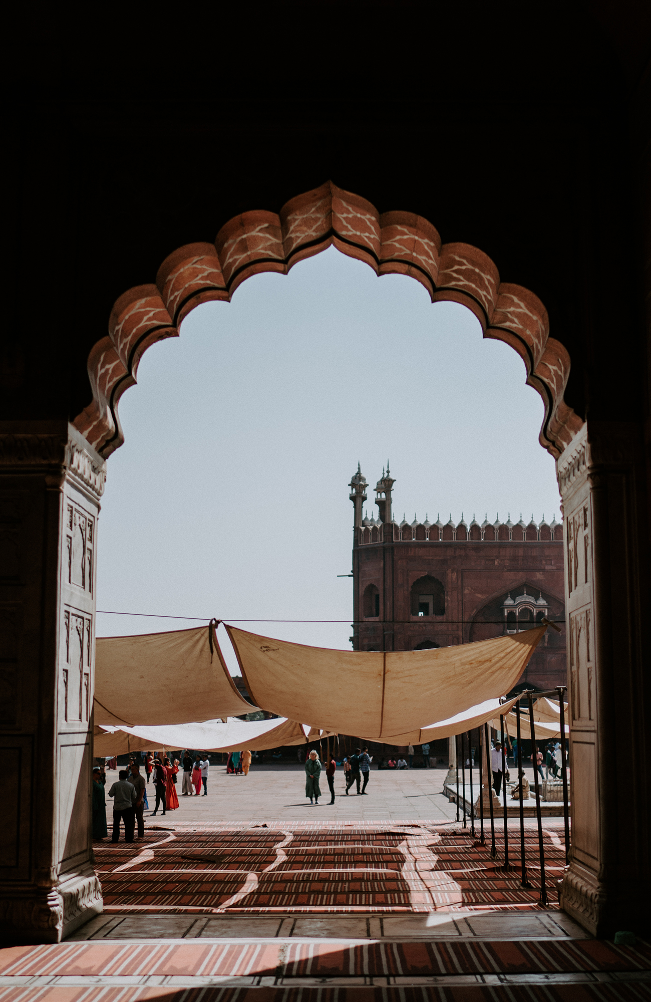 New Delhi har mycket vacker arkitektur