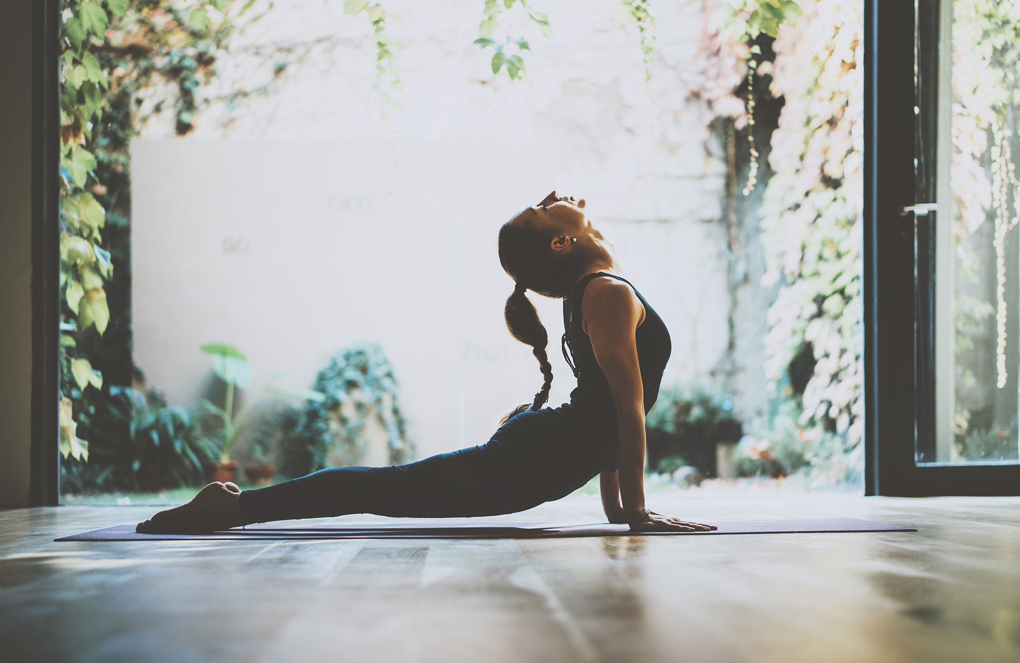 Utöva yoga på din semester