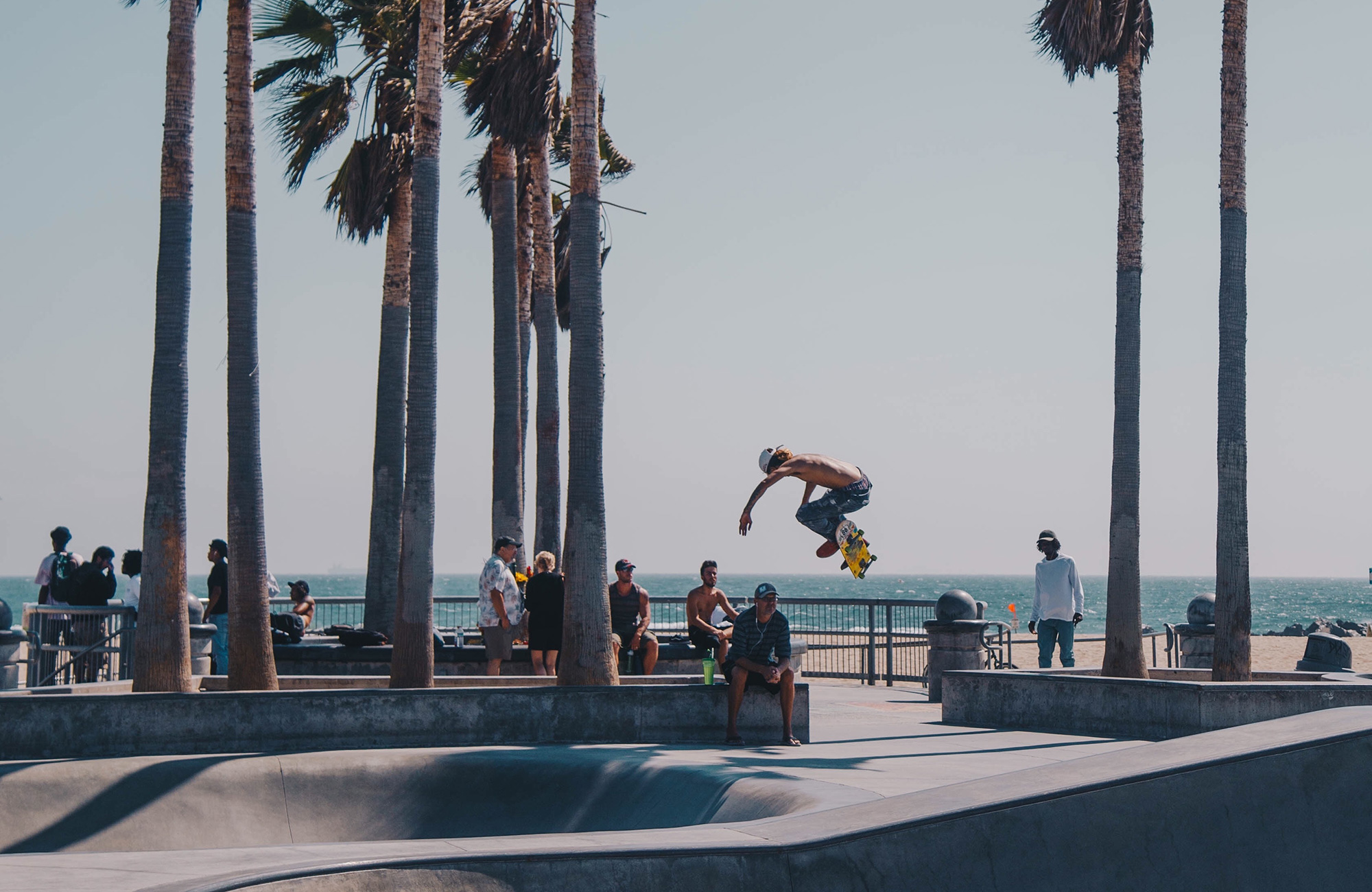 Skater i Los angeles