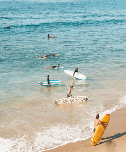 Surfare i San Diego