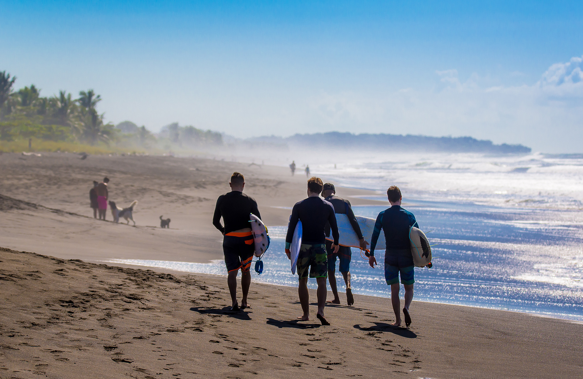 Surfa på Costa Rica