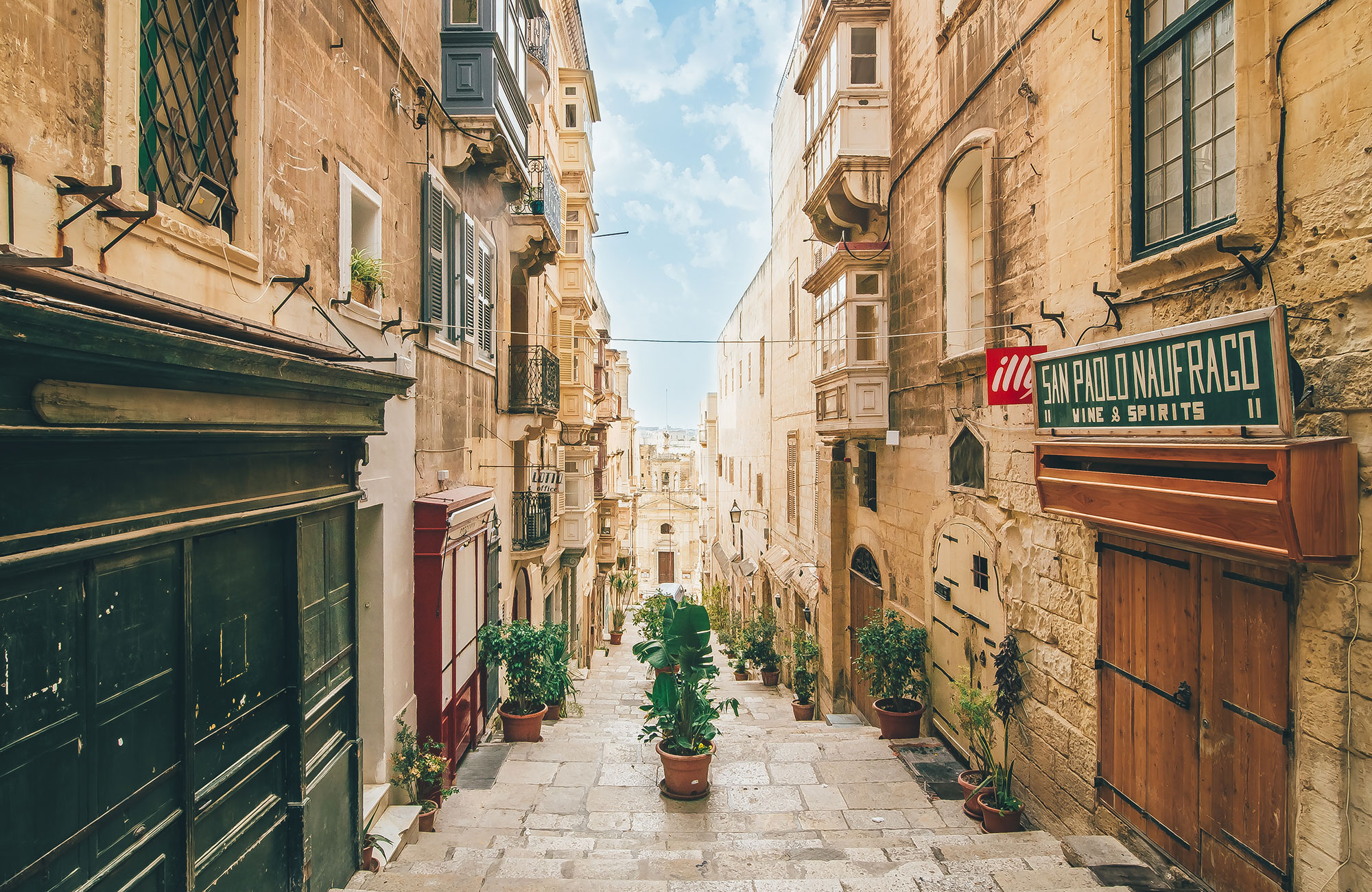 En gata på Malta