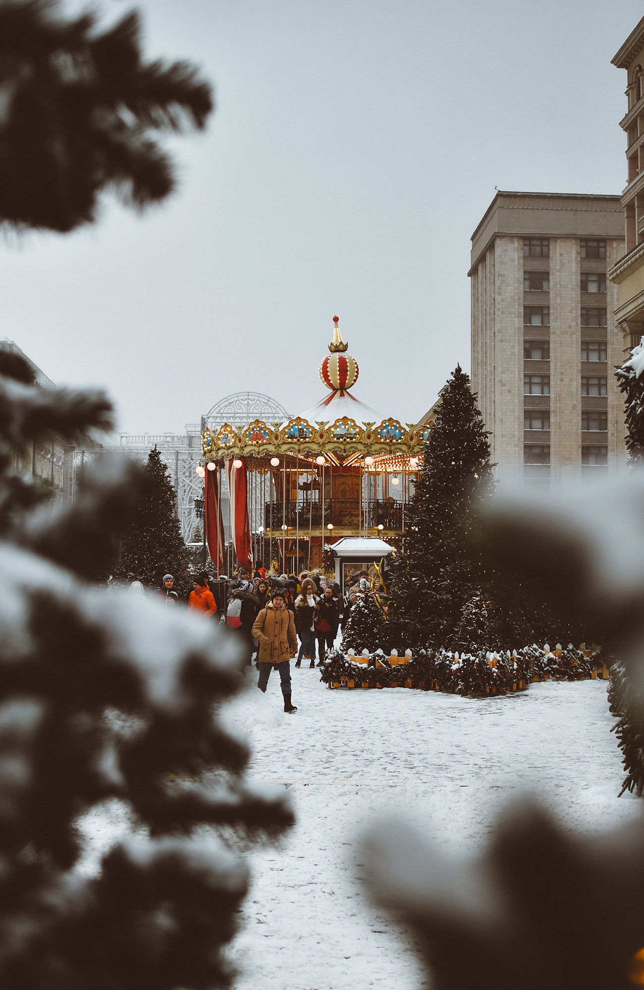 Politik på gruppresan