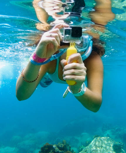 Dyk i Koh Tao i Thailand