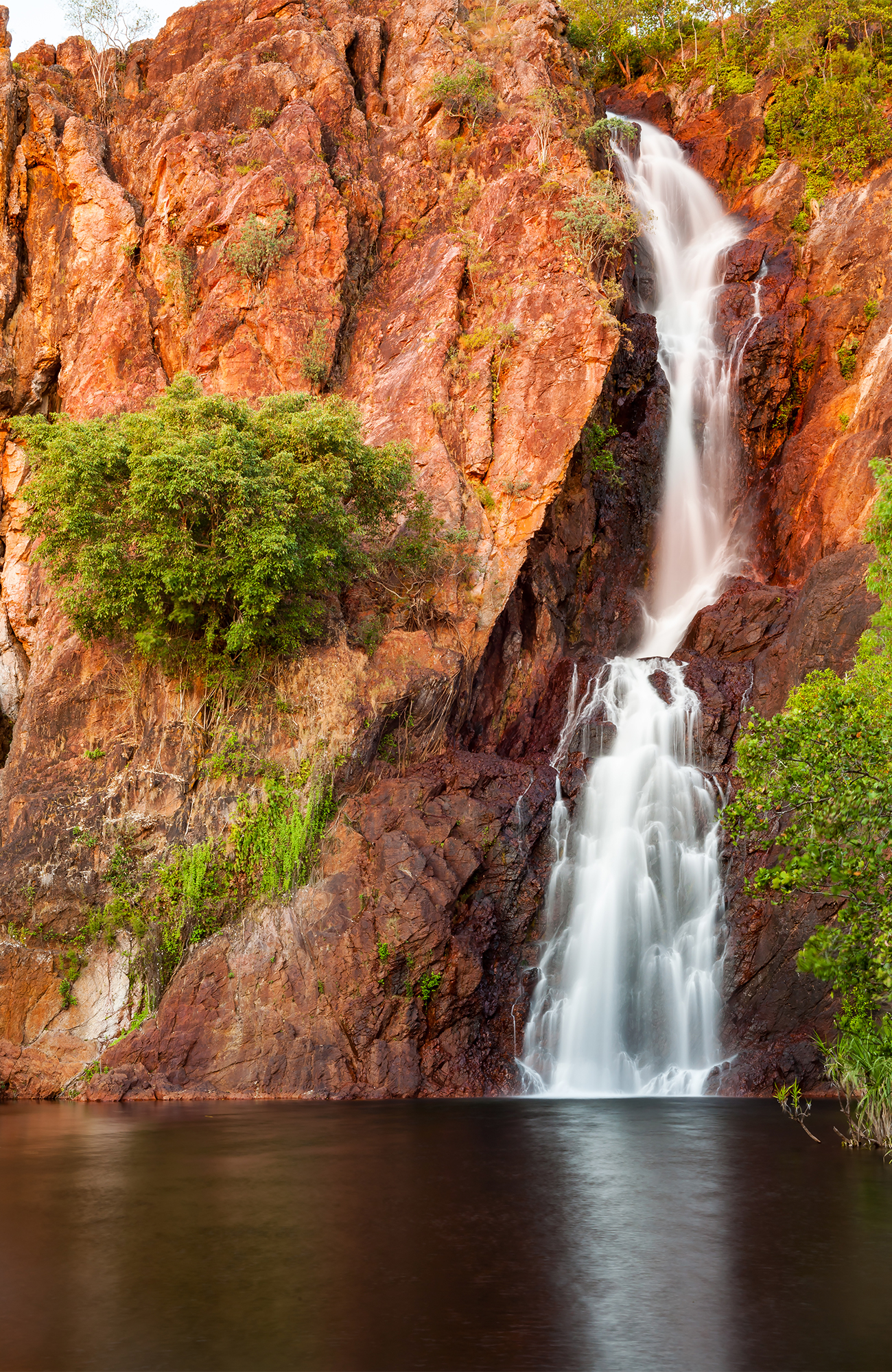 Vattenfall i Litchfield National Park i Darwin