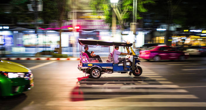 Bangkok är en drömstad för backpackers