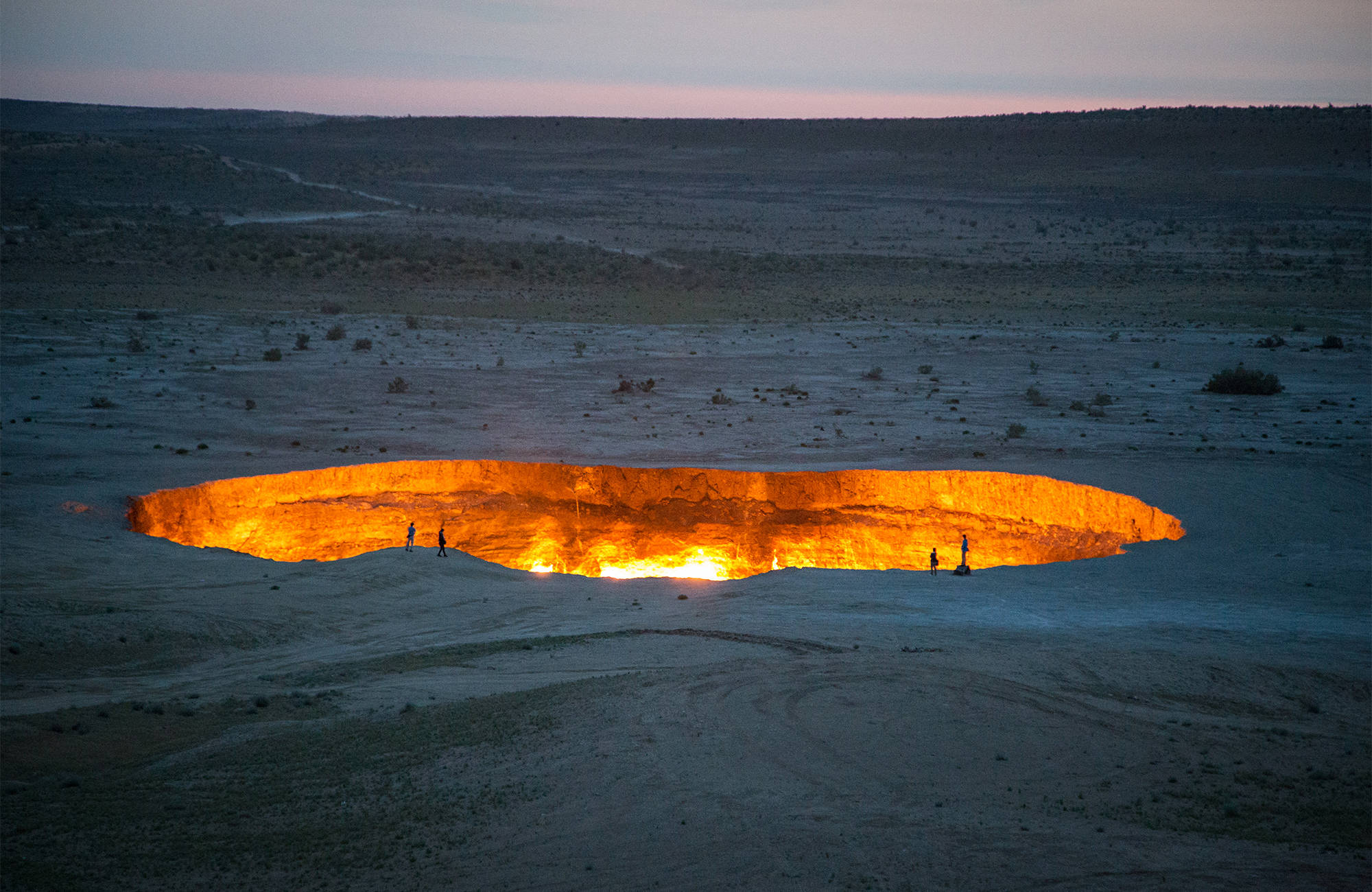 Kratern Darvaza, Turkmenistan