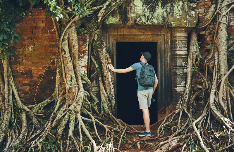 Utforsk de mystiske ruinene ved Angkor Wat
