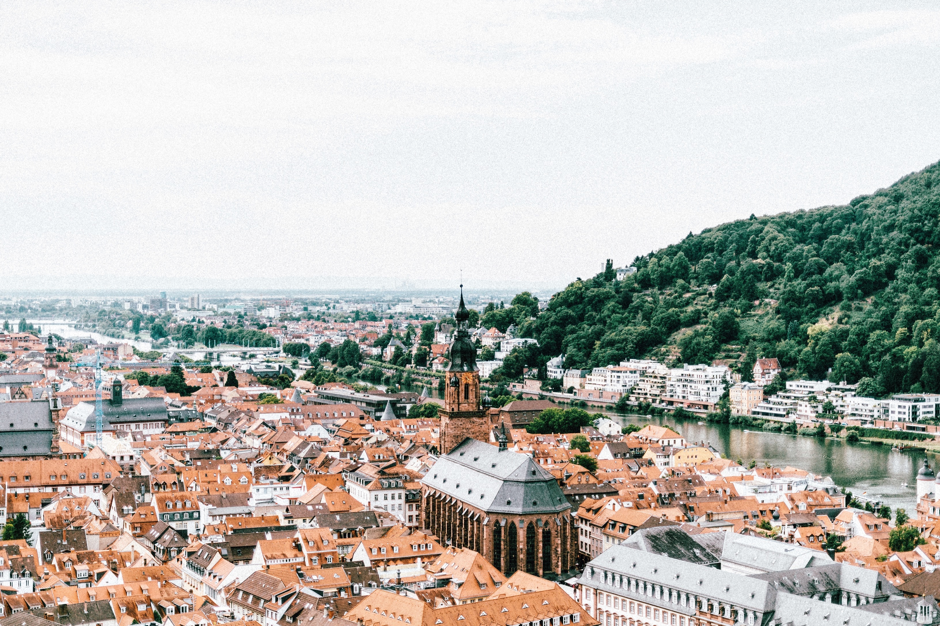 Utsikt över Heidelberg