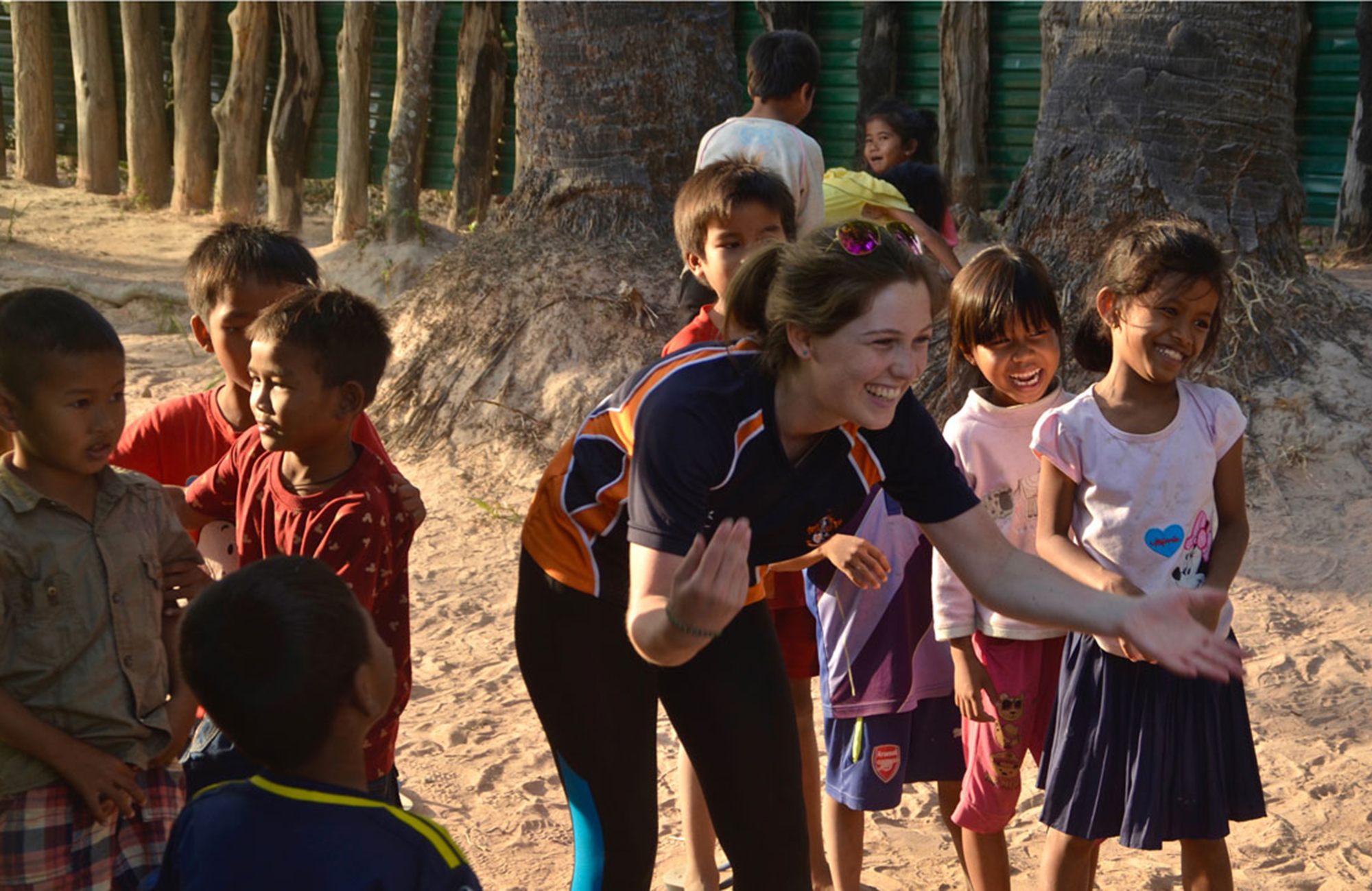 Jobba som volontär i Kambodja