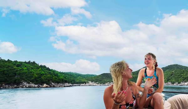 Boat Thailand Friends