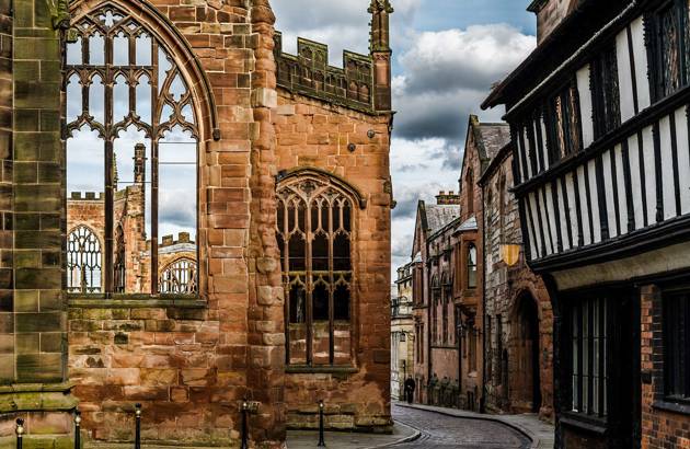 katedralen i coventry i england