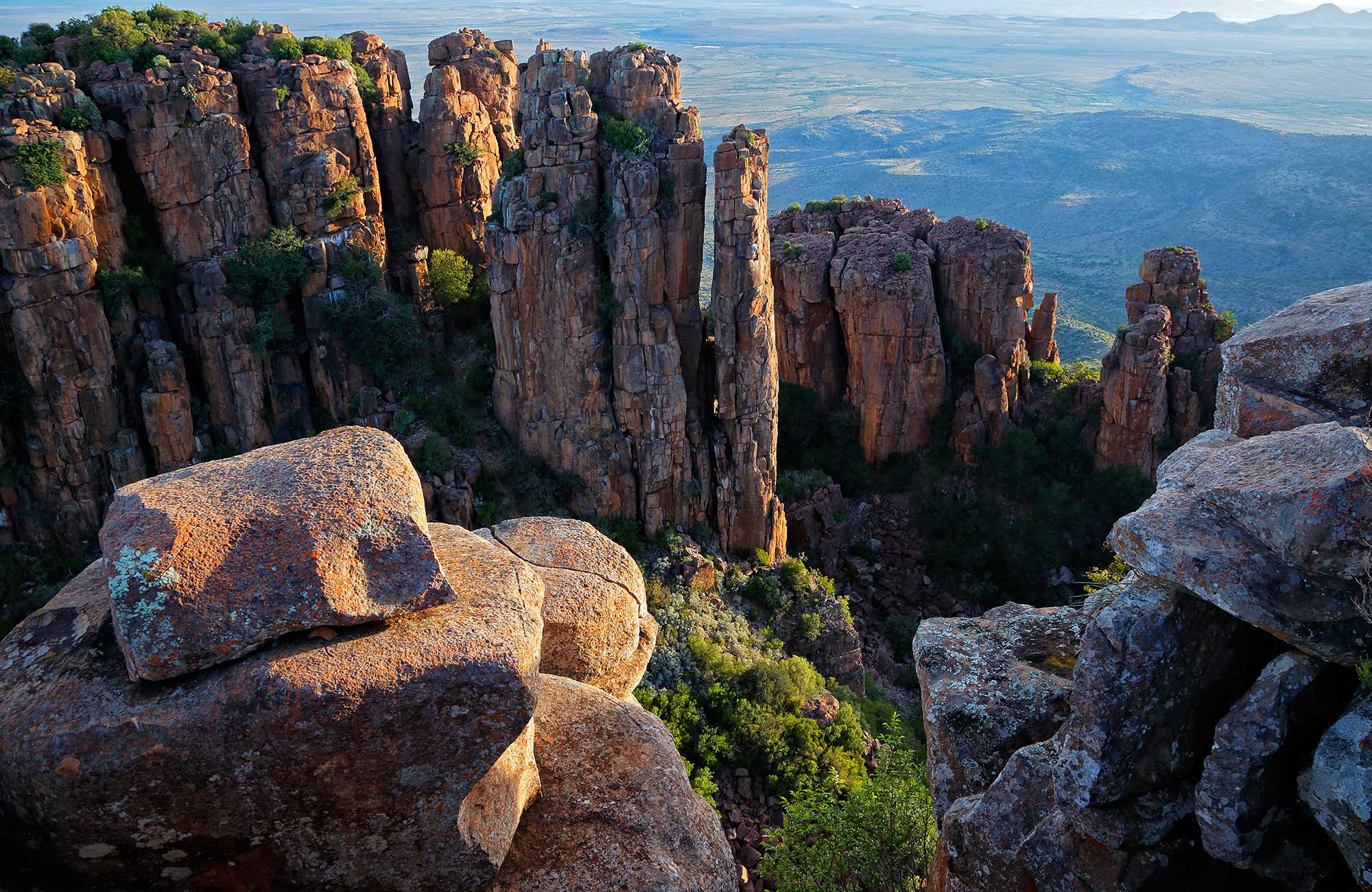 valley of desolation är en mindre vanlig sevärdhet i sydafrika