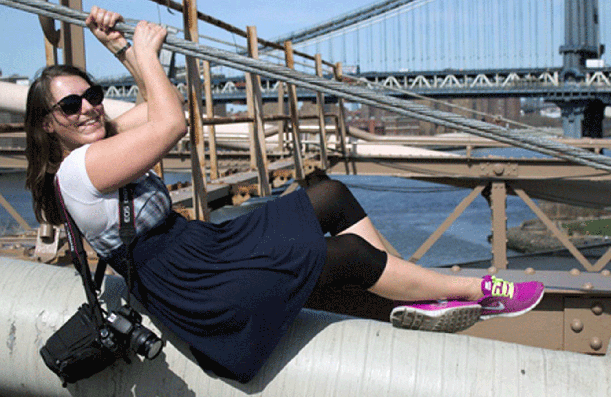 Martine studerar foto på NYFA i New York.