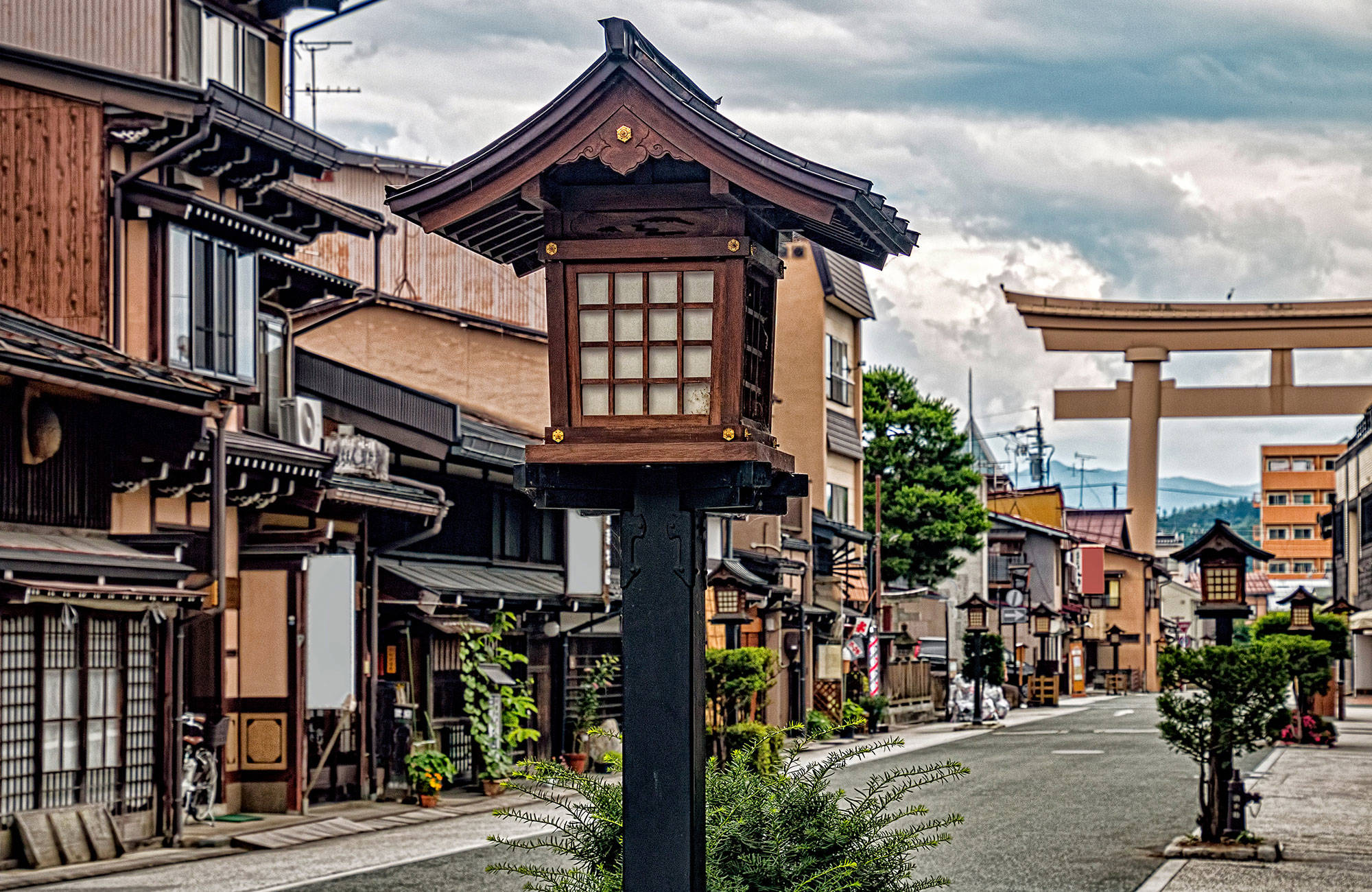 gamla stan i takayama i tokyo
