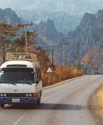 Bussresor och busspass i Asien | KILROY