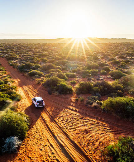 Australia Roadtrip Scenic Header Aerial Outback