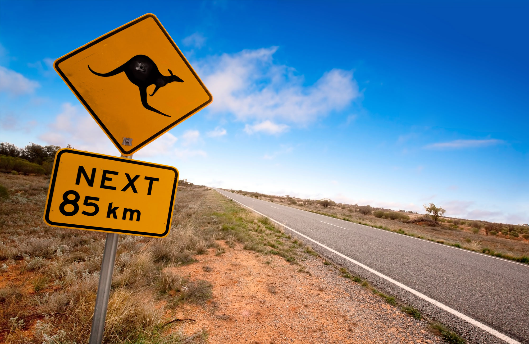 Hyr Voyager campervan i Australien