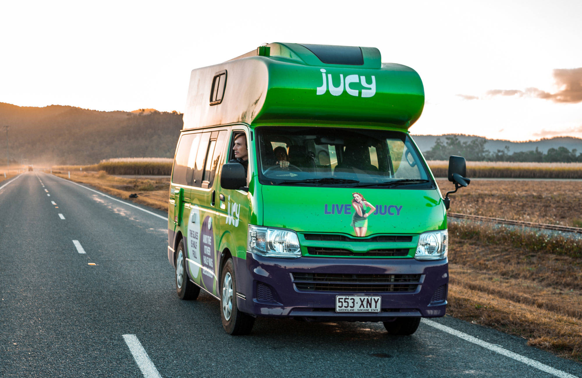 Jucy Condo Campervan i Australien