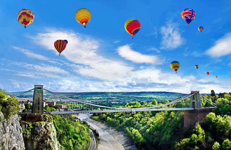 Bristol England Clifton Suspension Bridge