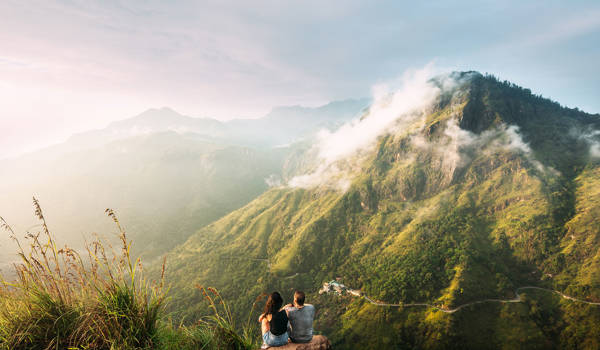 Sri Lanka Ella Couple Mountains cover