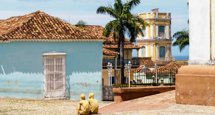 Cuba Trinidad Street Square