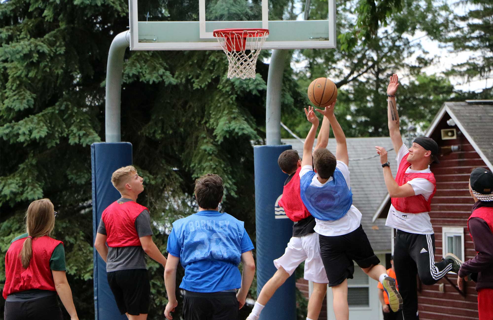basketmatch på camp tawanda