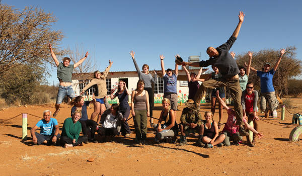 Volunteer Africa Namibia SAVE Group Photo