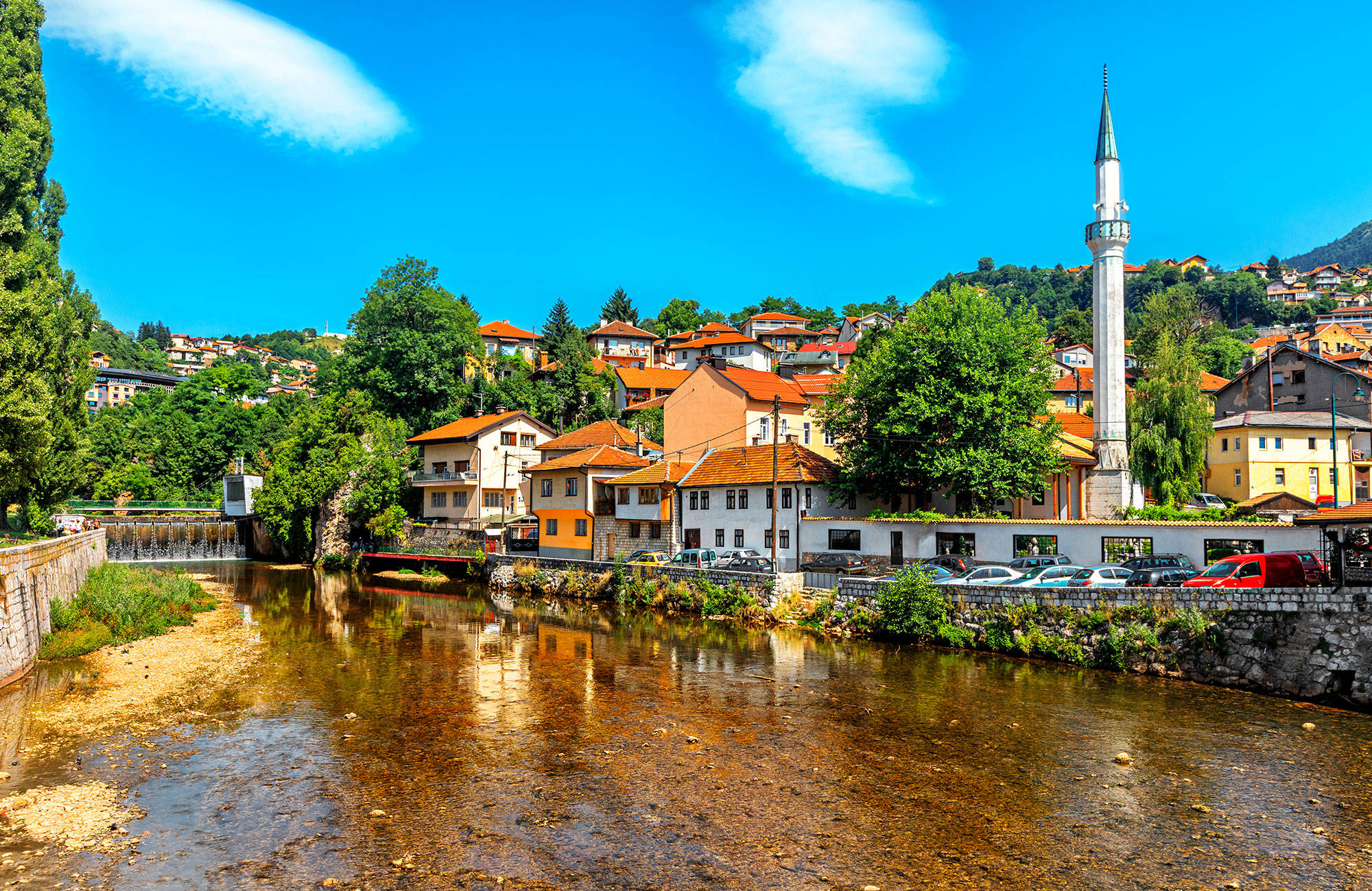 Sarajevo River Miljacka