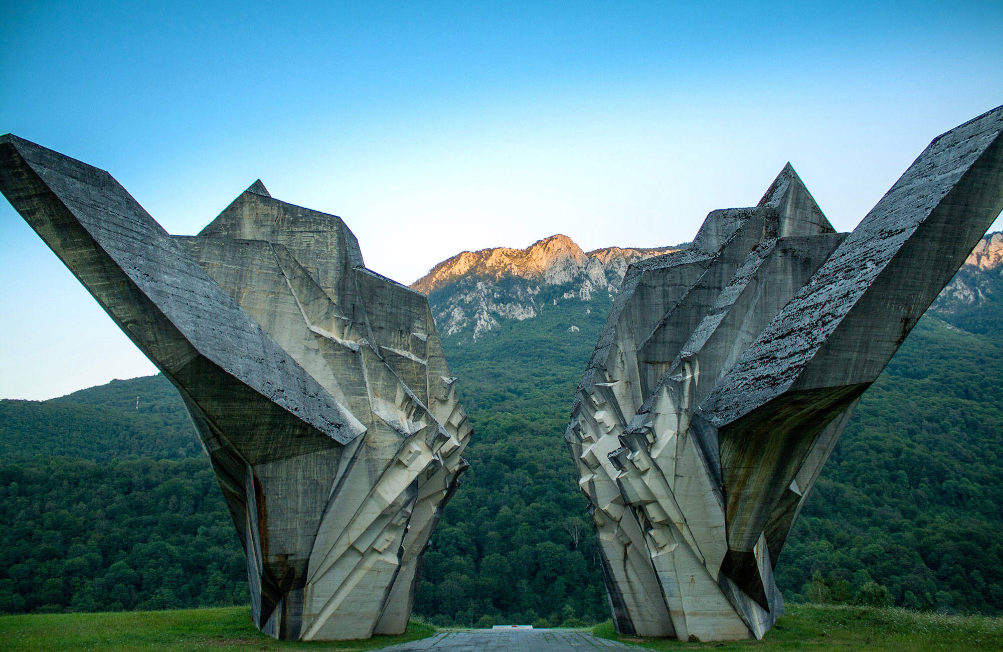 Sutjeska Memorial Valley of Heros, Bosnien-Herzegovina