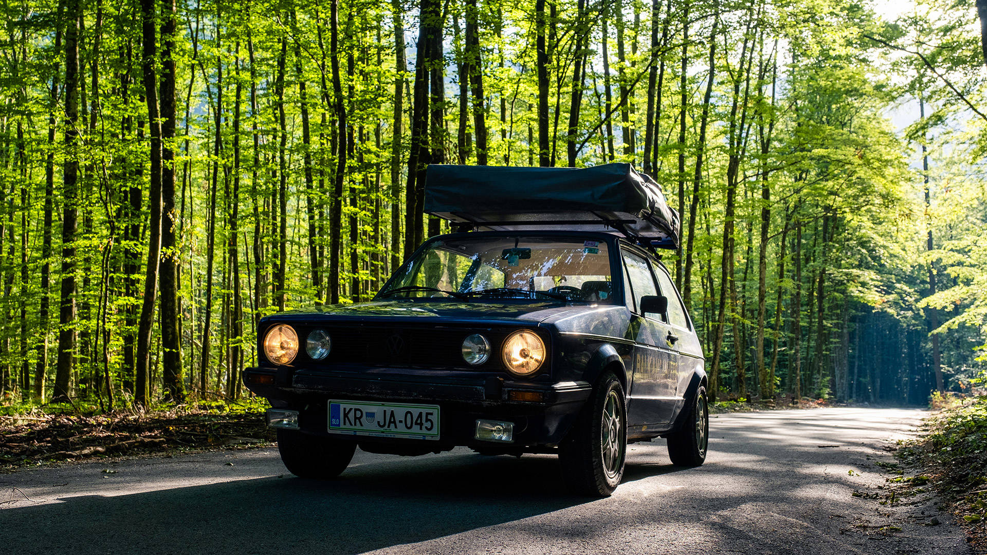 Volkswagen Golf 1 | Balkan Campers i Slovenien