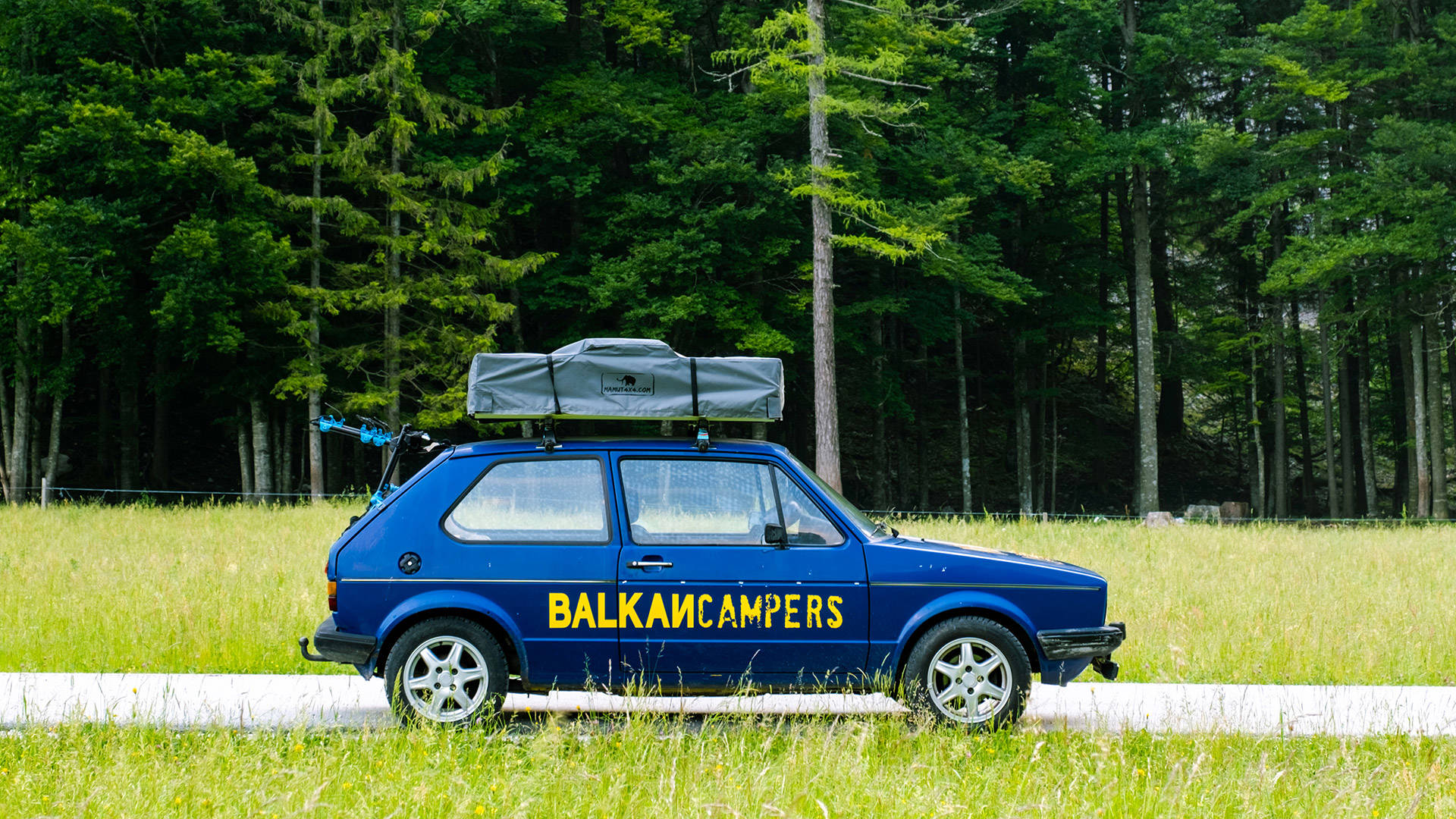Volkswagen Golf 1 | Balkan Campers i Slovenien