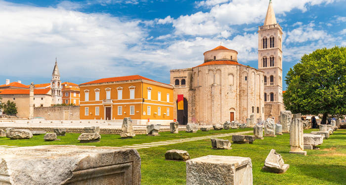 Upptäck olika medeltida sevärdheter i Zadar