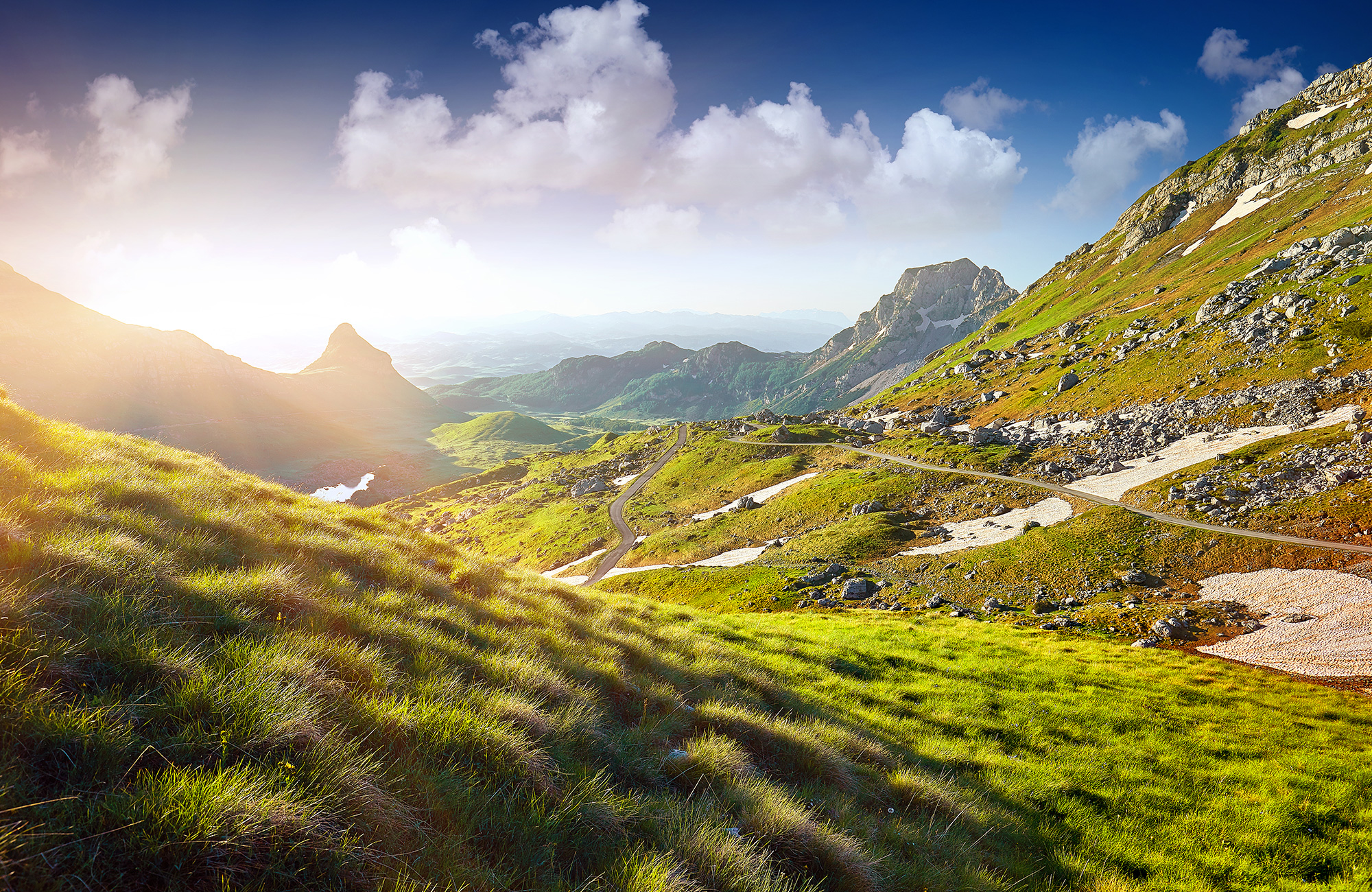 explore the beautiful country sides in balkan