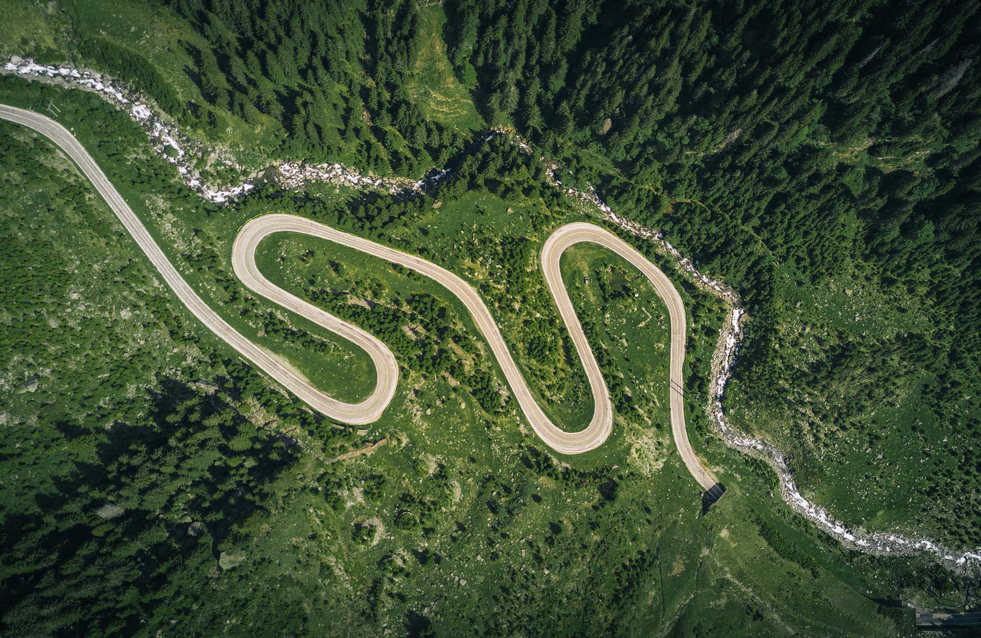 Romania Sibiu Transfăgărășan Winding Road Cover