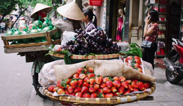 Food On Bike In Vietnam