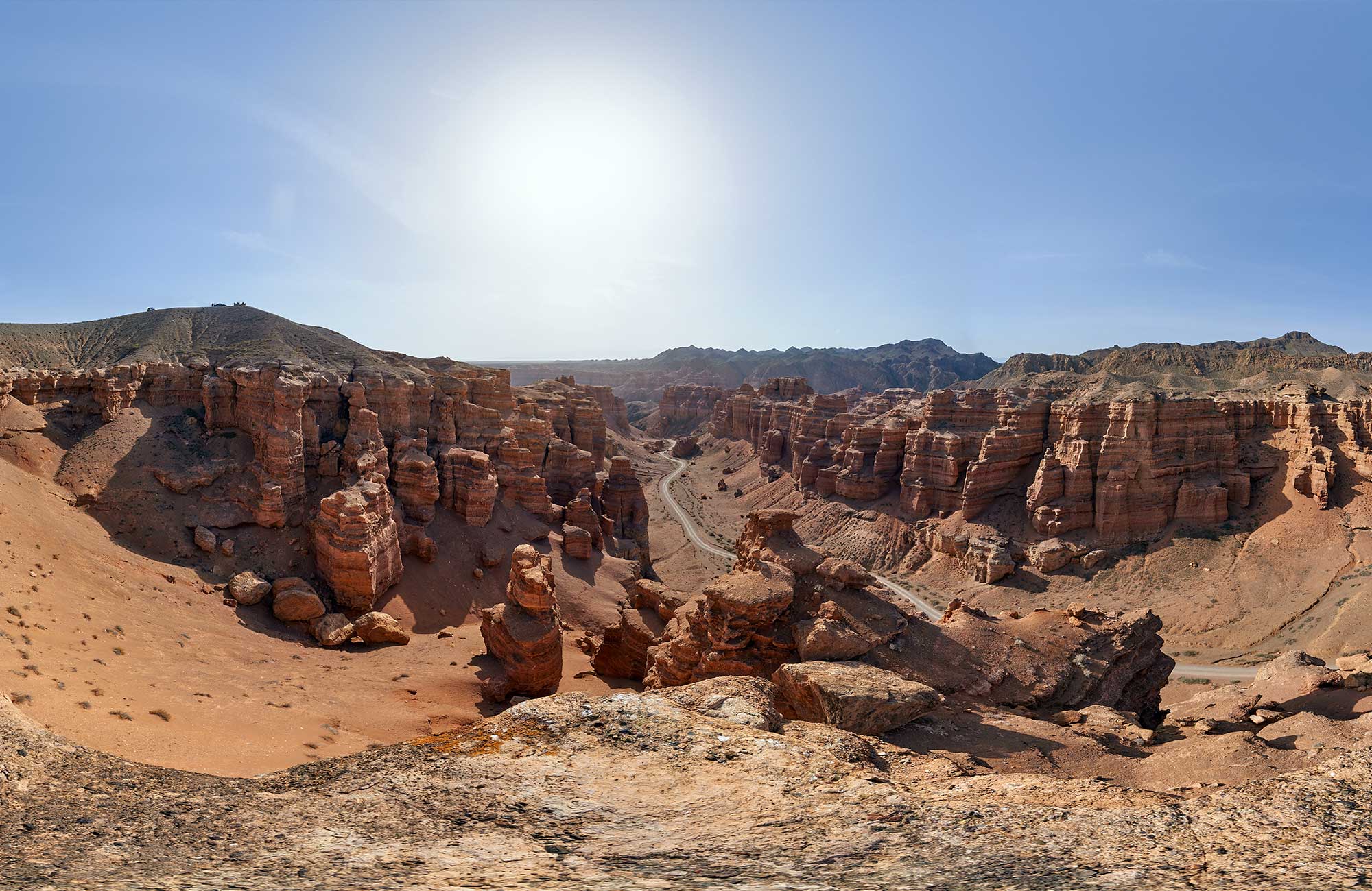 Altyn Emel National Park i Kazakhstan