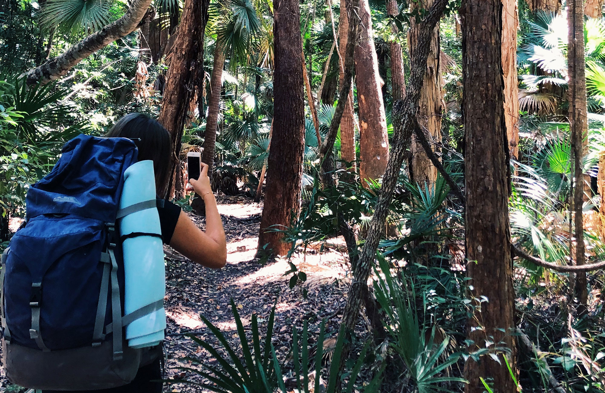 Nathalie Trekking University Of The Sunshine Coast