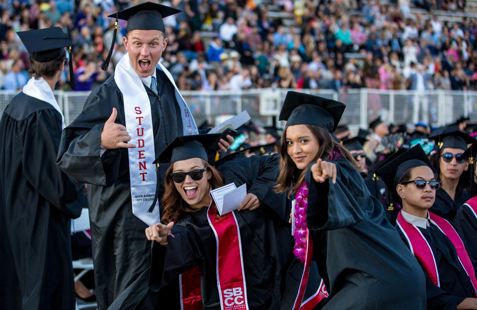 Graduation At Santa Barbara City College