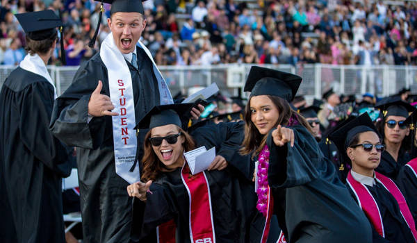 Graduation At Santa Barbara City College