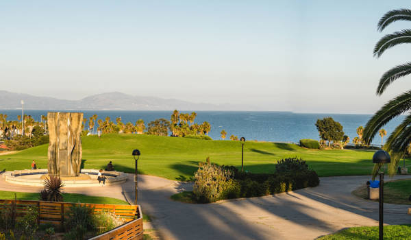 View From Santa Barbara City College Usa
