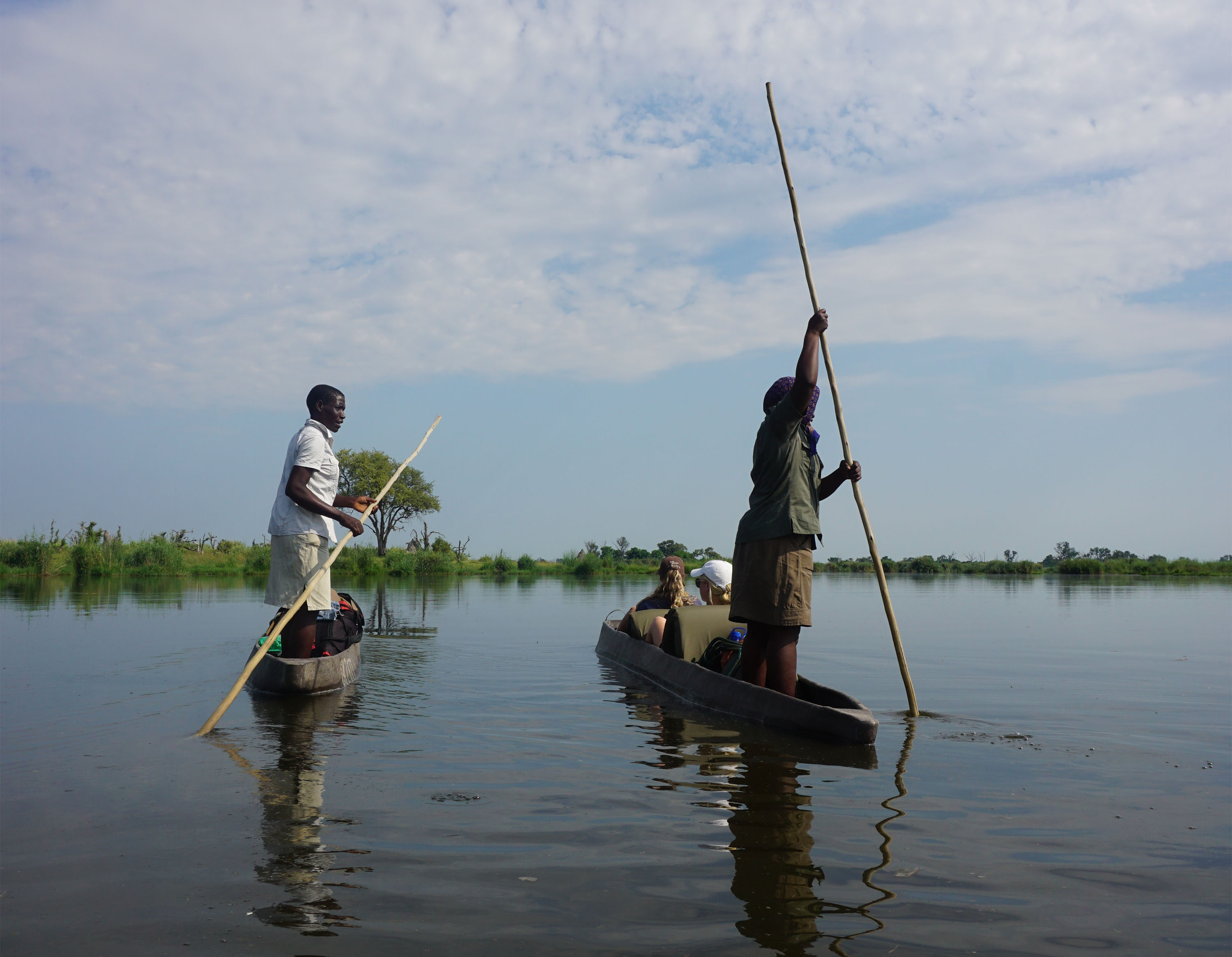 Okavangodeltat sett från ovan | KILROY