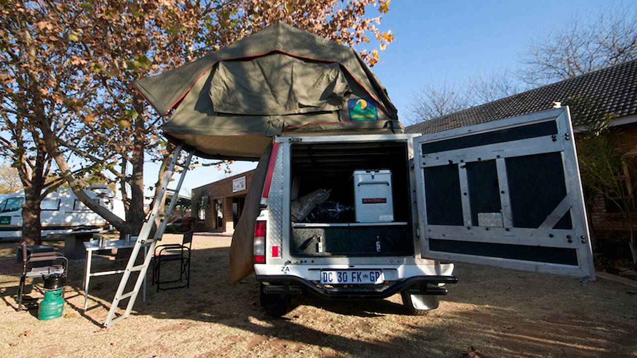 4x4 MSE campervan - extra utrymme för förvaring