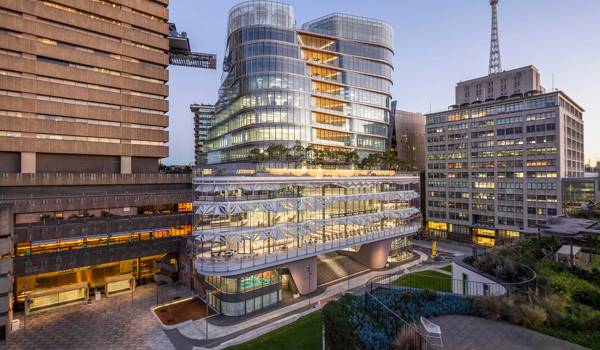 UTS Building At Nighttime